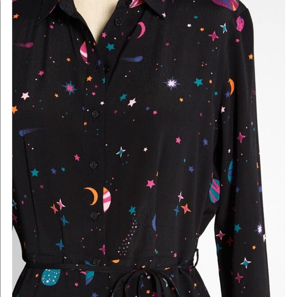 ModCloth Plutonic Relationship Galaxy Space Dress - Picture 4 of 10